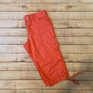 Loft Marisa Crop/Capri - size 14 Coral